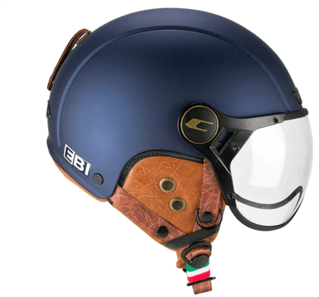 CASQUE EBI VINTAGE BLEU SATIN